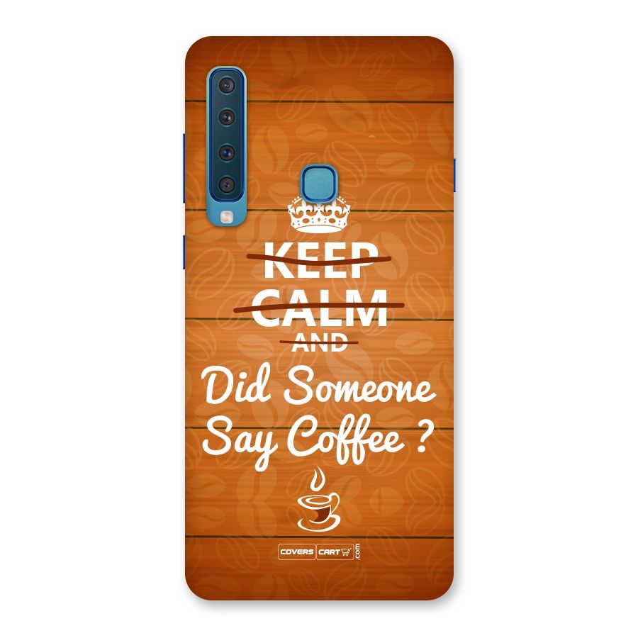 Coffee Ardour Back Case for Galaxy A9 (2018)