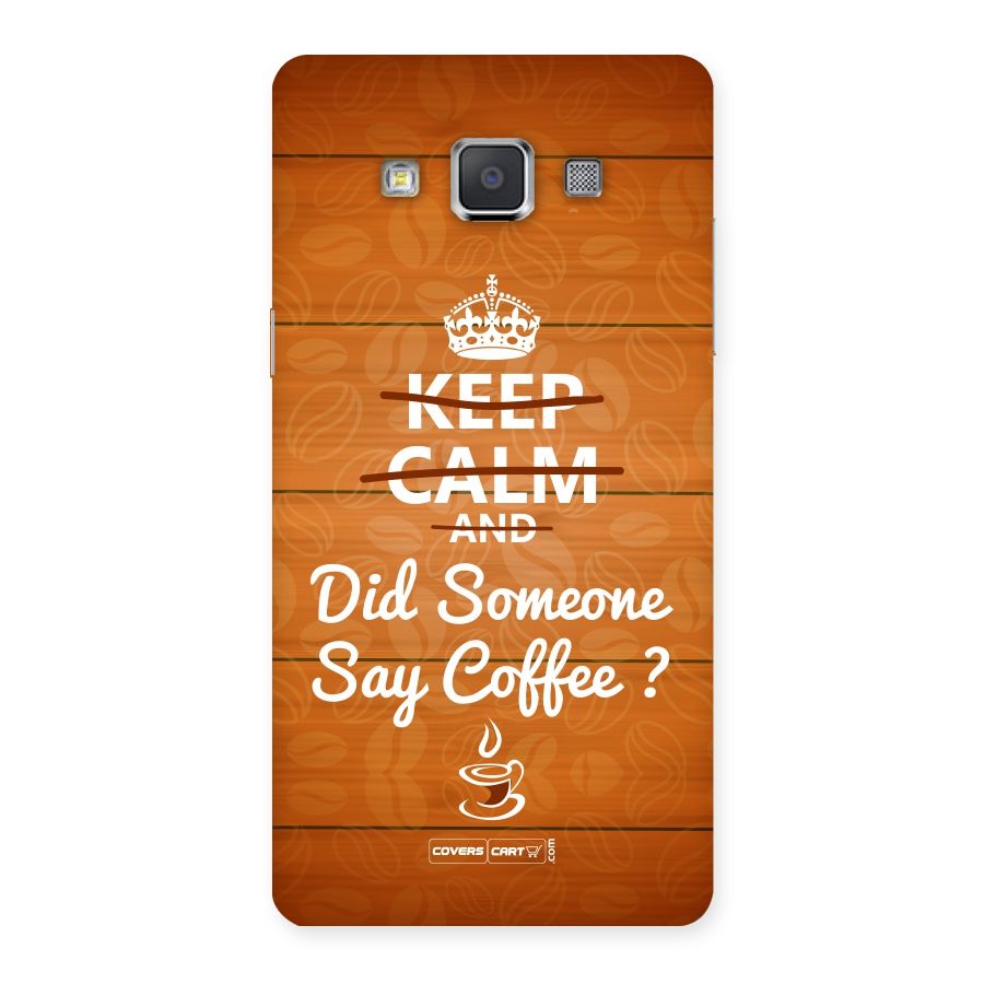 Coffee Ardour Back Case for Galaxy Grand Max