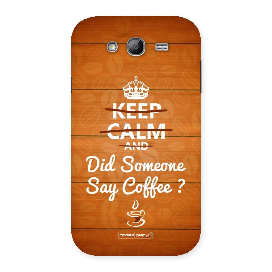 Coffee Ardour Back Case for Galaxy Grand Neo Plus