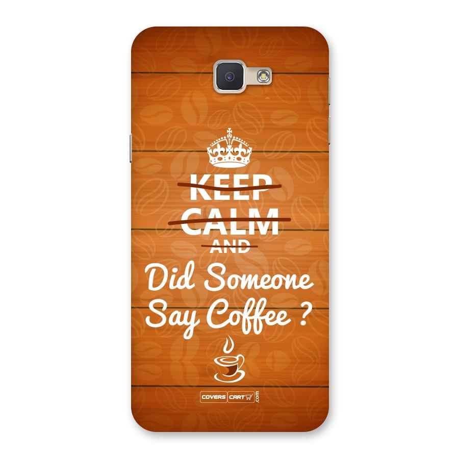 Coffee Ardour Back Case for Galaxy J5 Prime