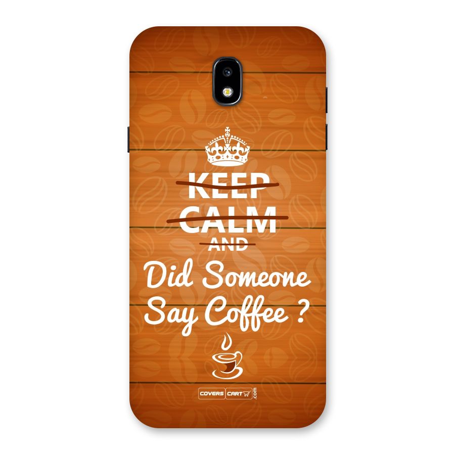 Coffee Ardour Back Case for Galaxy J7 Pro