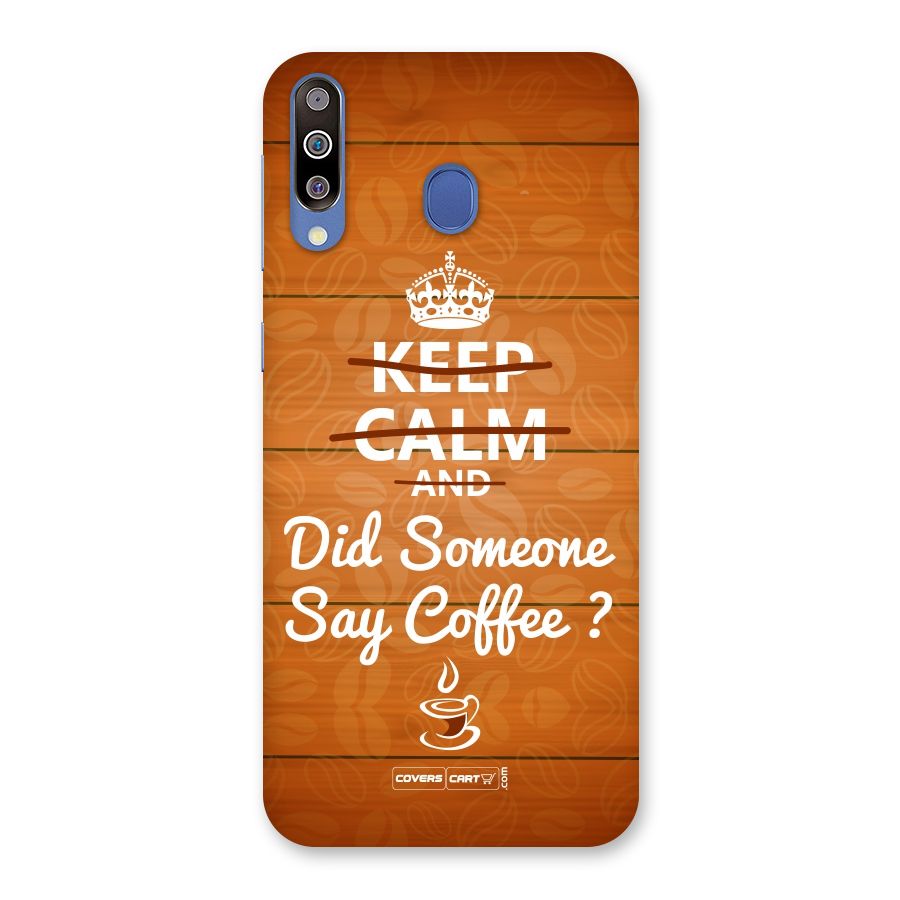 Coffee Ardour Back Case for Galaxy M30