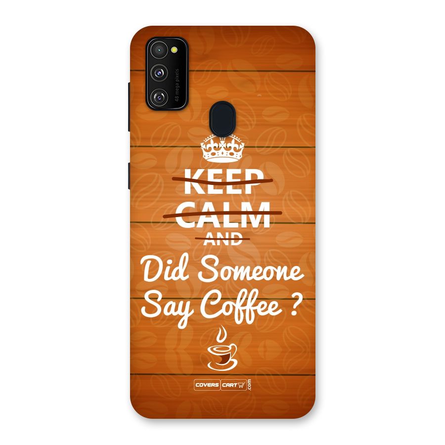 Coffee Ardour Back Case for Galaxy M30s