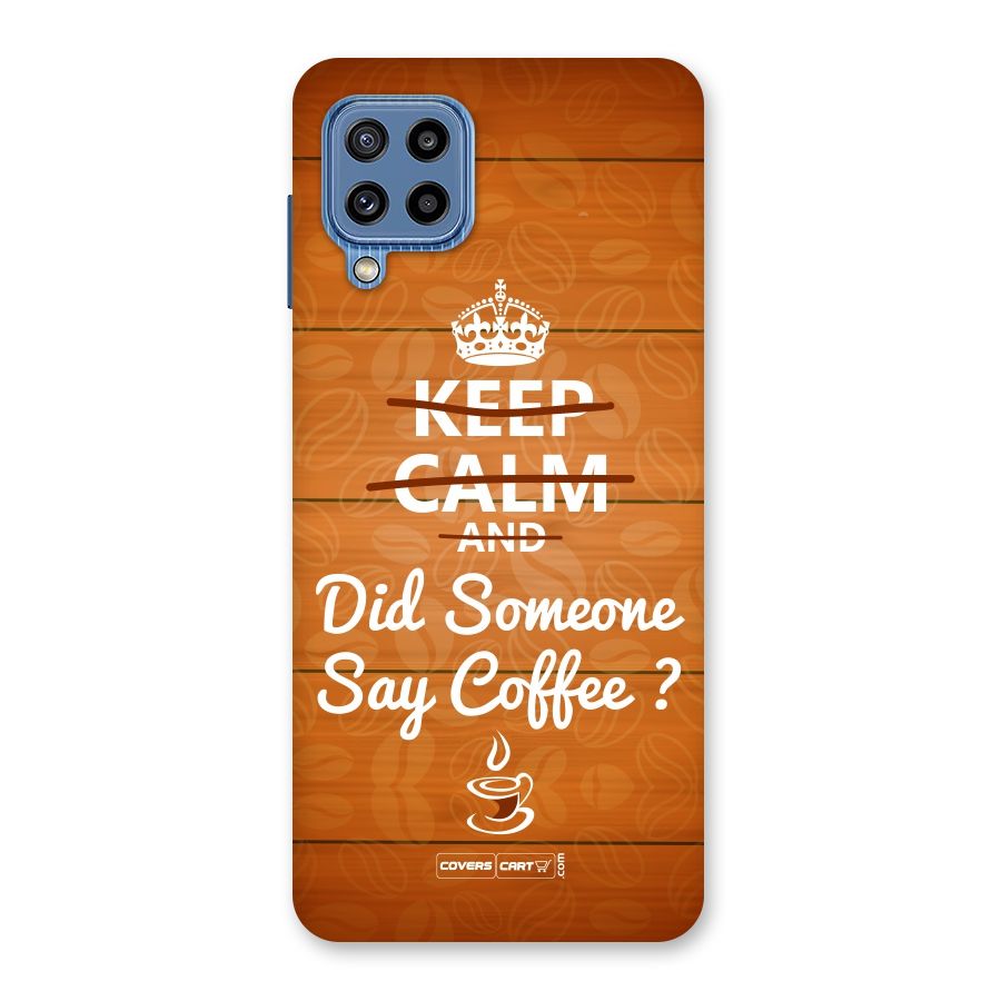 Coffee Ardour Back Case for Galaxy M32