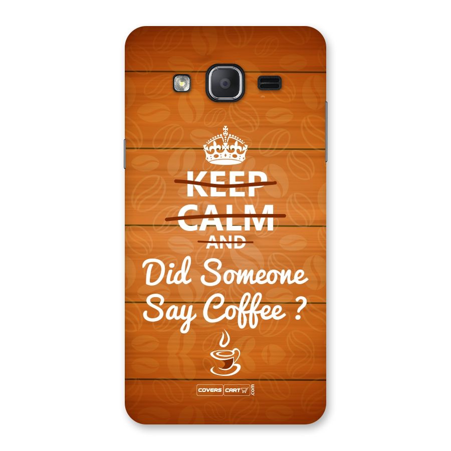 Coffee Ardour Back Case for Galaxy On7 2015