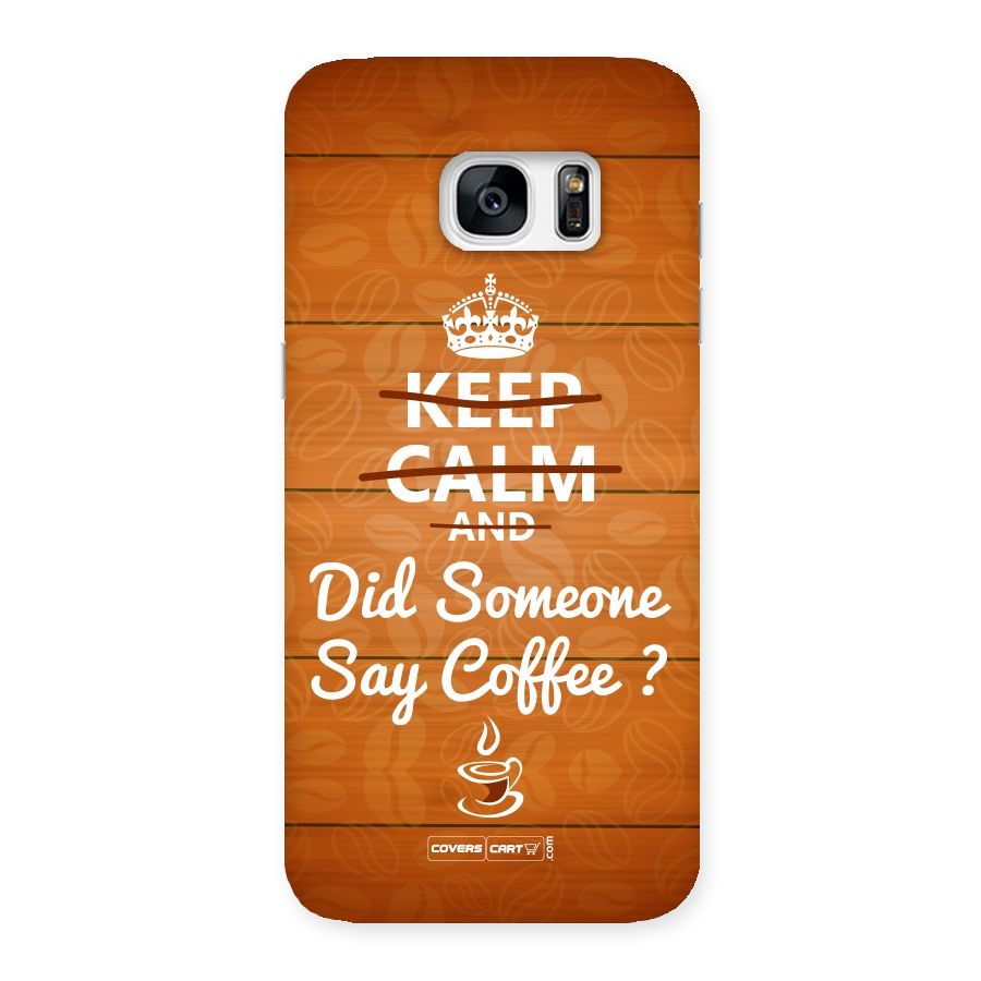 Coffee Ardour Back Case for Galaxy S7 Edge