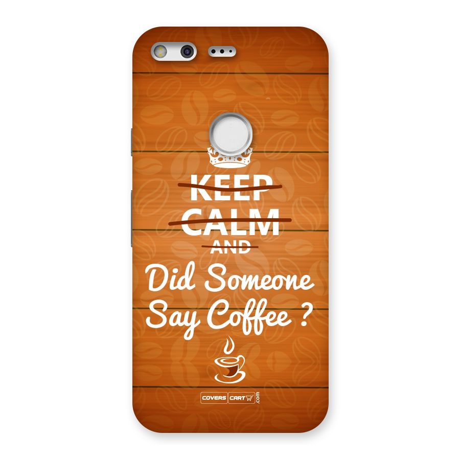 Coffee Ardour Back Case for Google Pixel