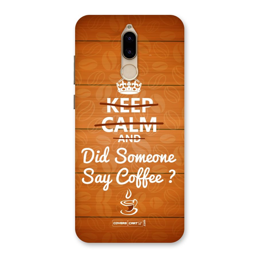 Coffee Ardour Back Case for Honor 9i