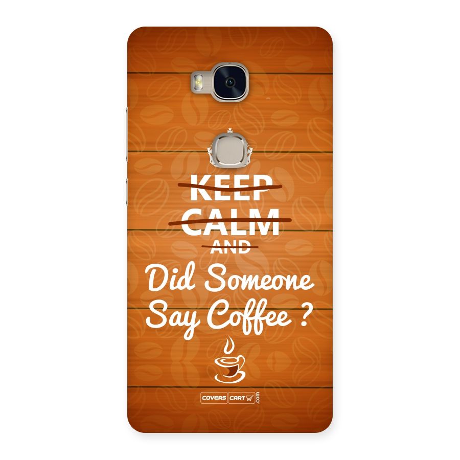 Coffee Ardour Back Case for Huawei Honor 5X
