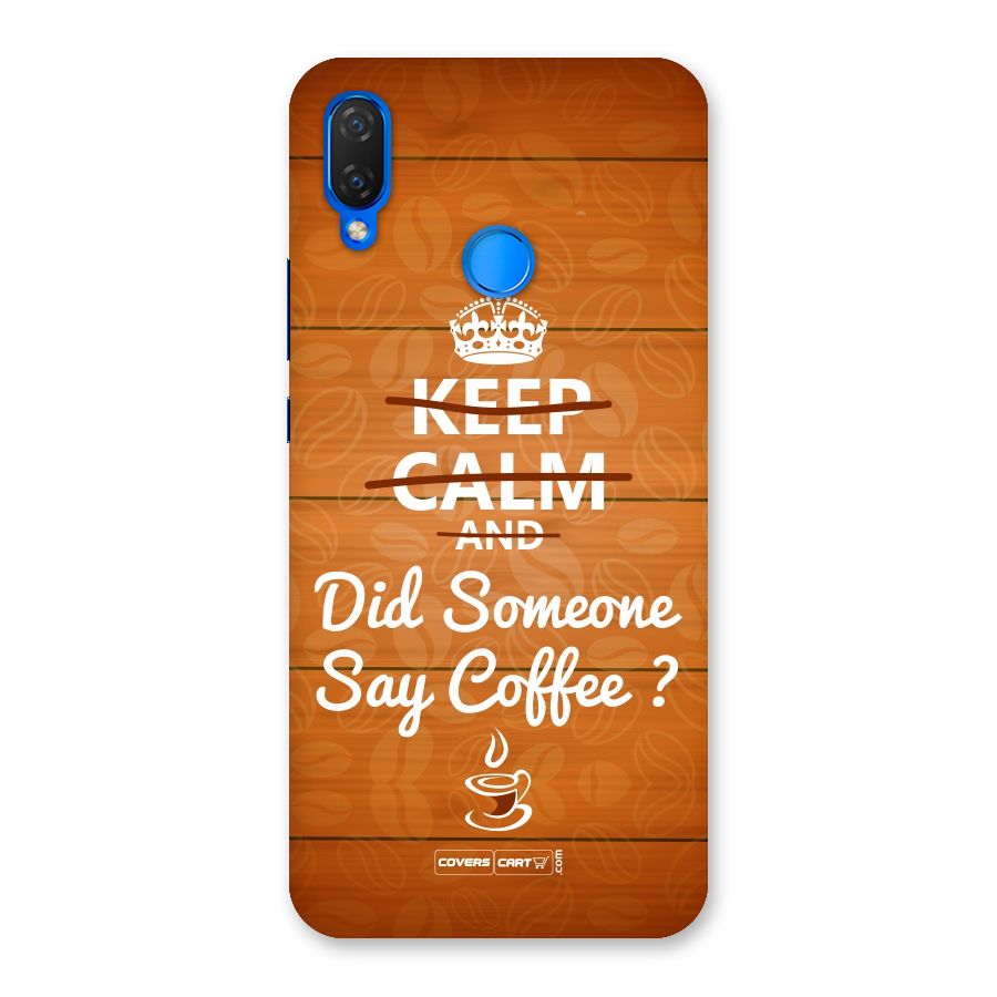 Coffee Ardour Back Case for Huawei P Smart+