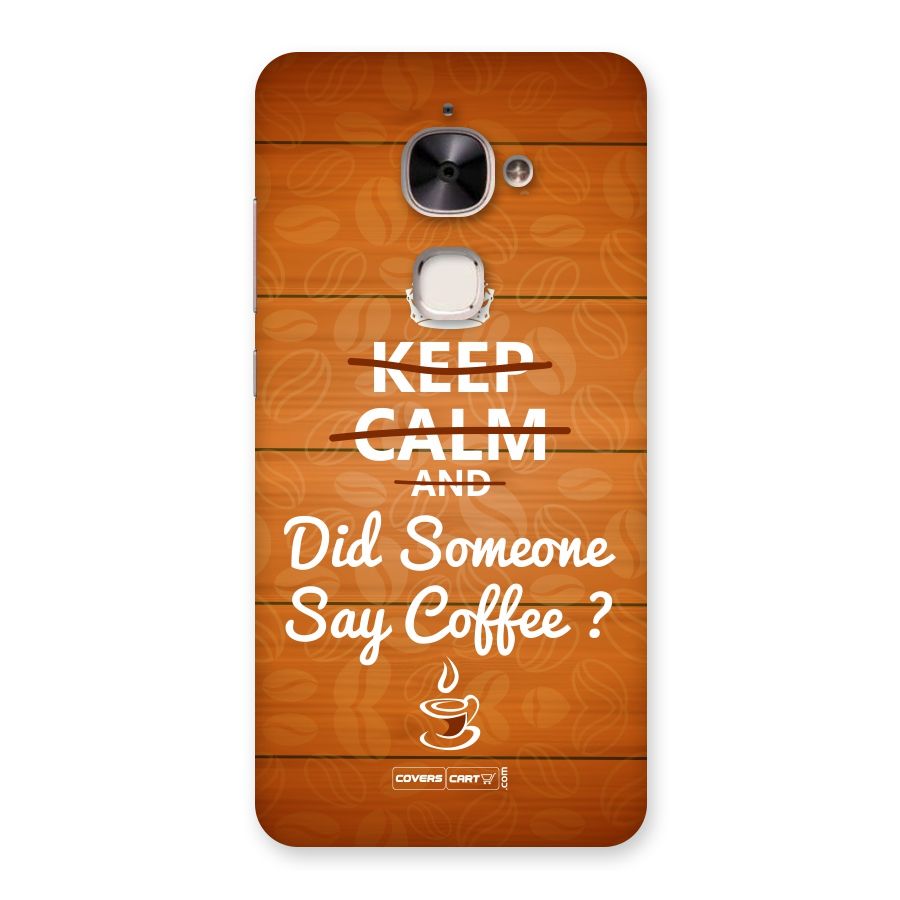 Coffee Ardour Back Case for Le 2