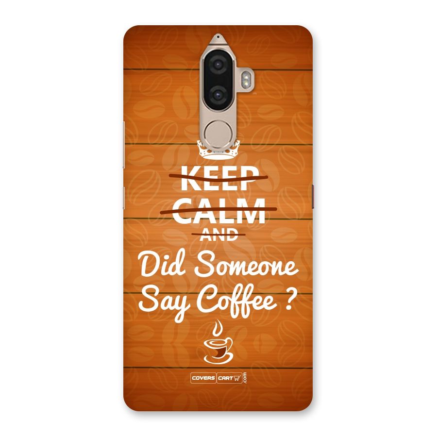 Coffee Ardour Back Case for Lenovo K8 Note