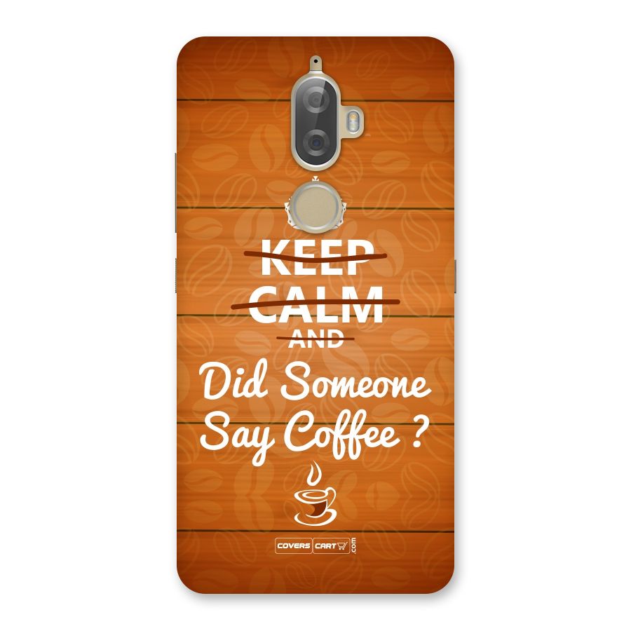 Coffee Ardour Back Case for Lenovo K8 Plus