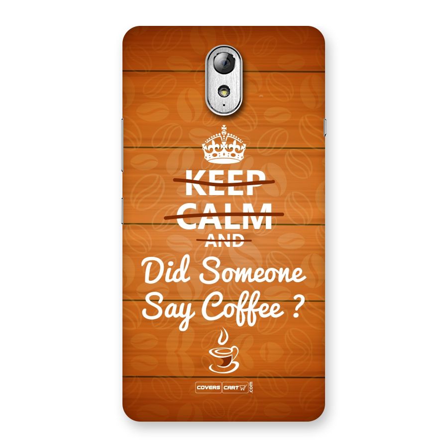 Coffee Ardour Back Case for Lenovo Vibe P1M