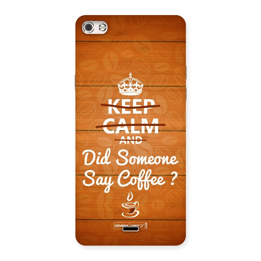 Coffee Ardour Back Case for Micromax Canvas Silver 5