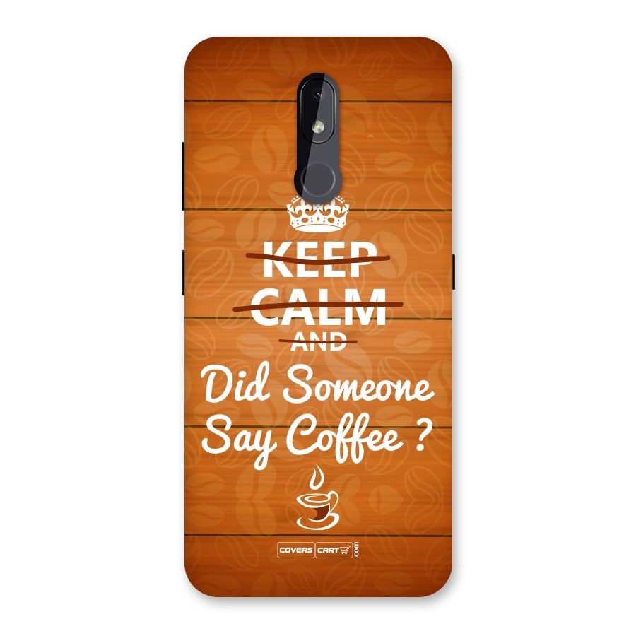 Coffee Ardour Back Case for Nokia 3.2