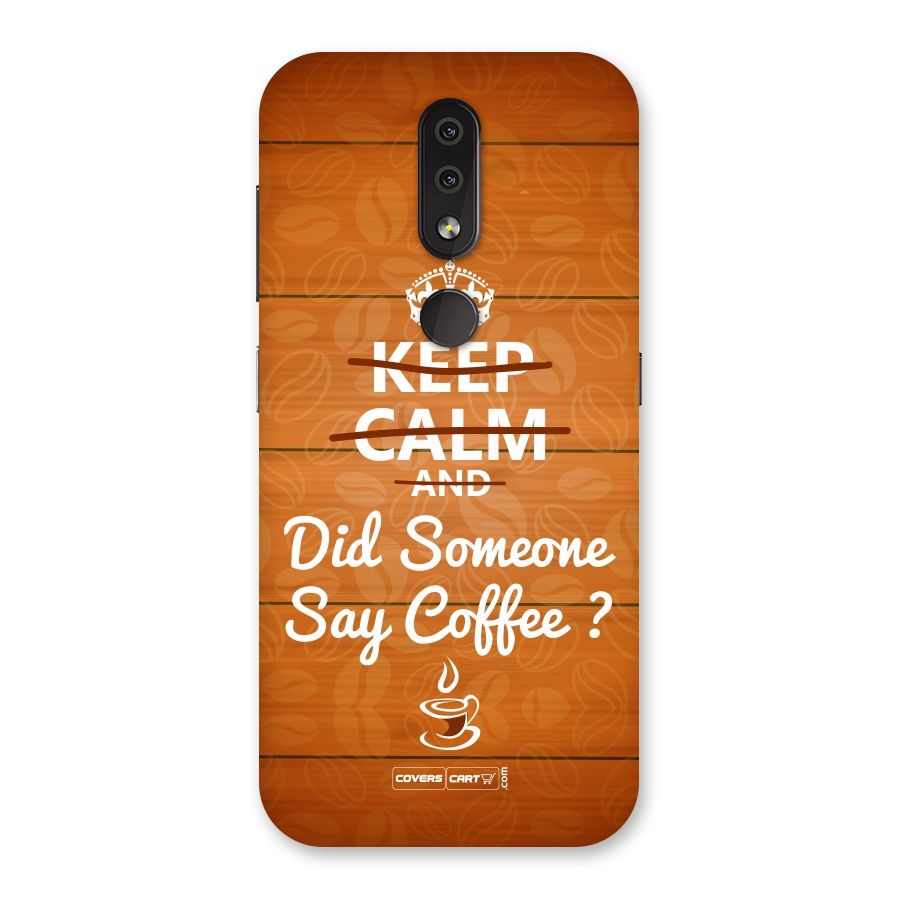 Coffee Ardour Back Case for Nokia 4.2