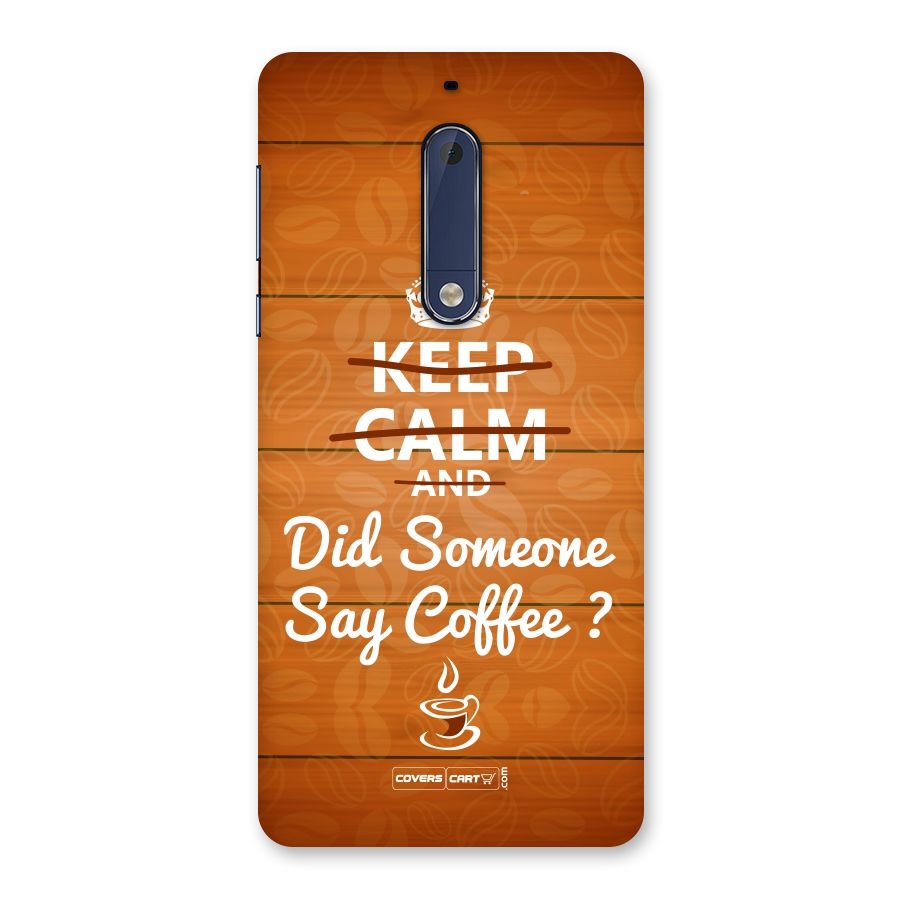 Coffee Ardour Back Case for Nokia 5