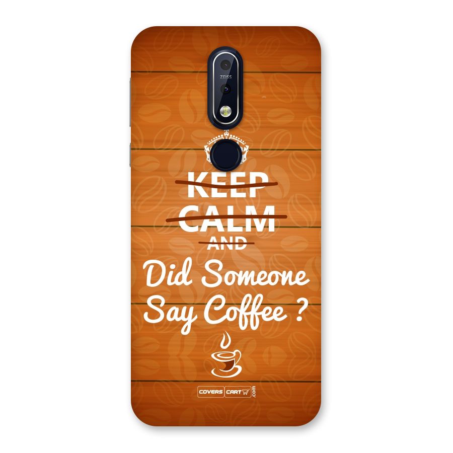 Coffee Ardour Back Case for Nokia 7.1