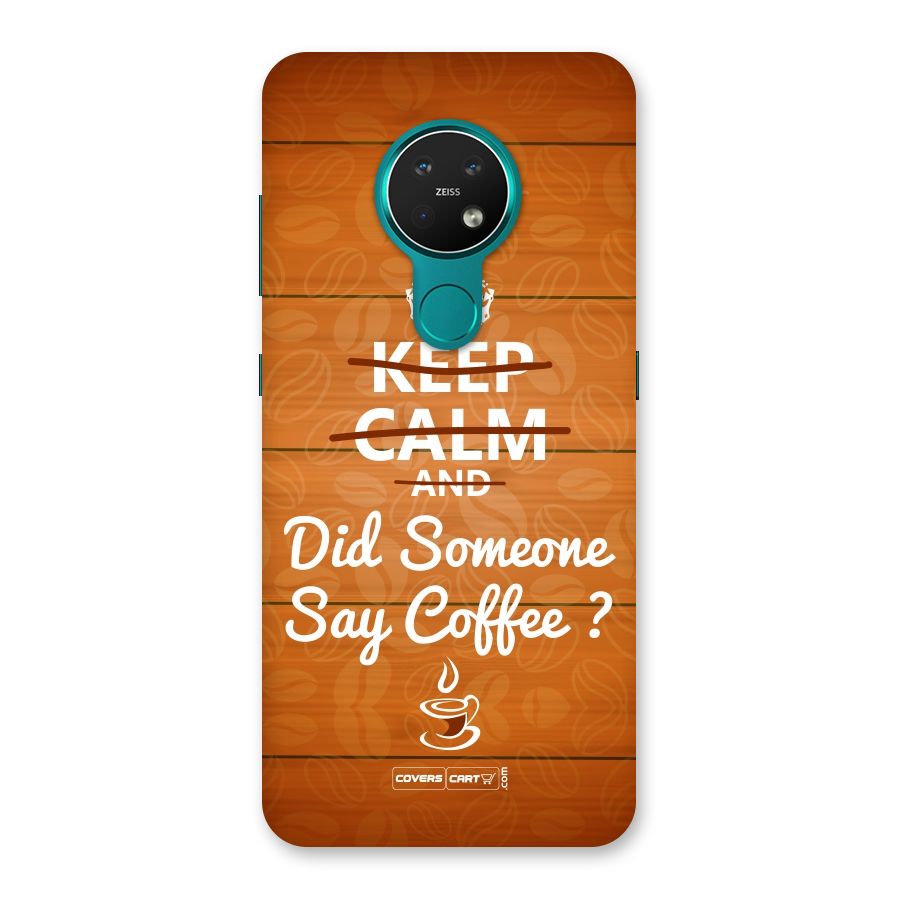 Coffee Ardour Back Case for Nokia 7.2