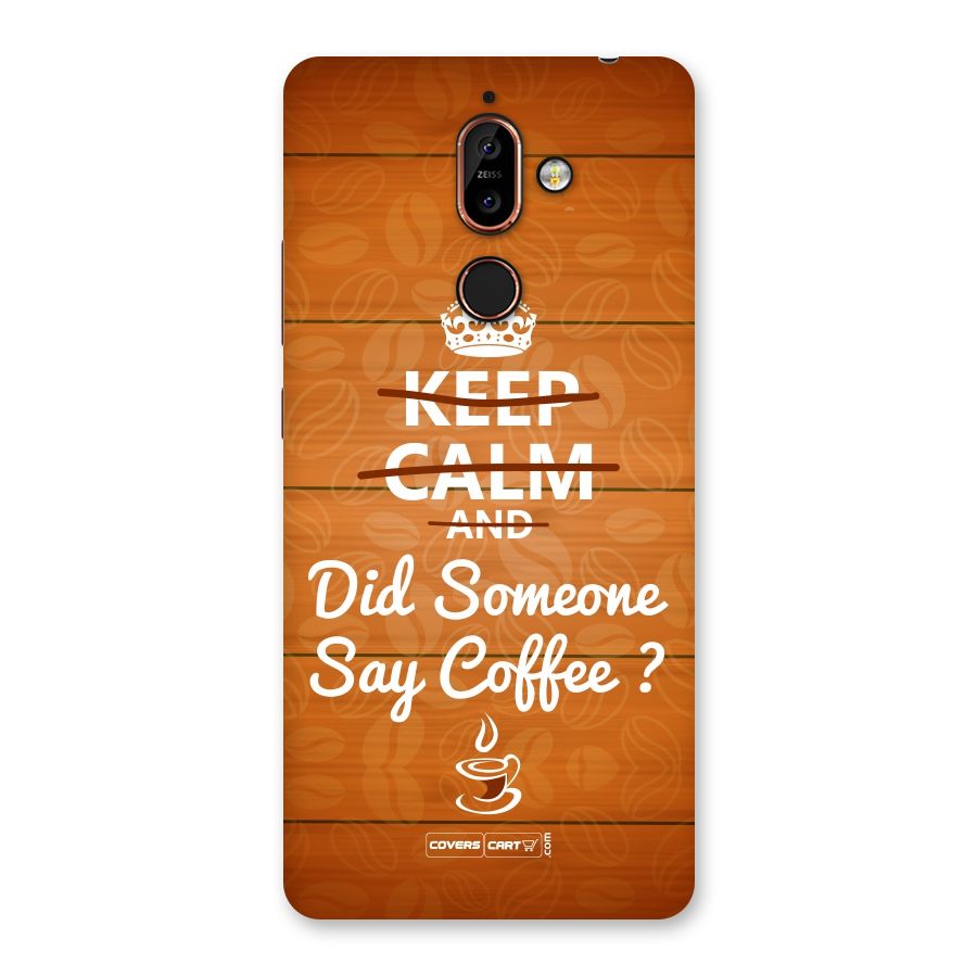 Coffee Ardour Back Case for Nokia 7 Plus