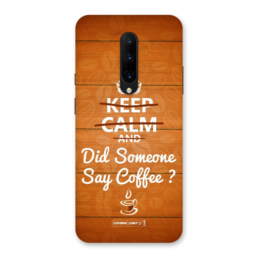 Coffee Ardour Back Case for OnePlus 7 Pro