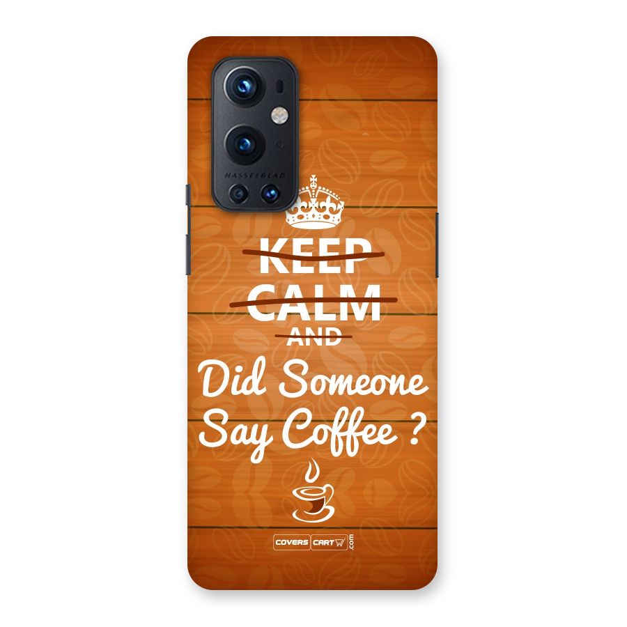 Coffee Ardour Back Case for OnePlus 9 Pro