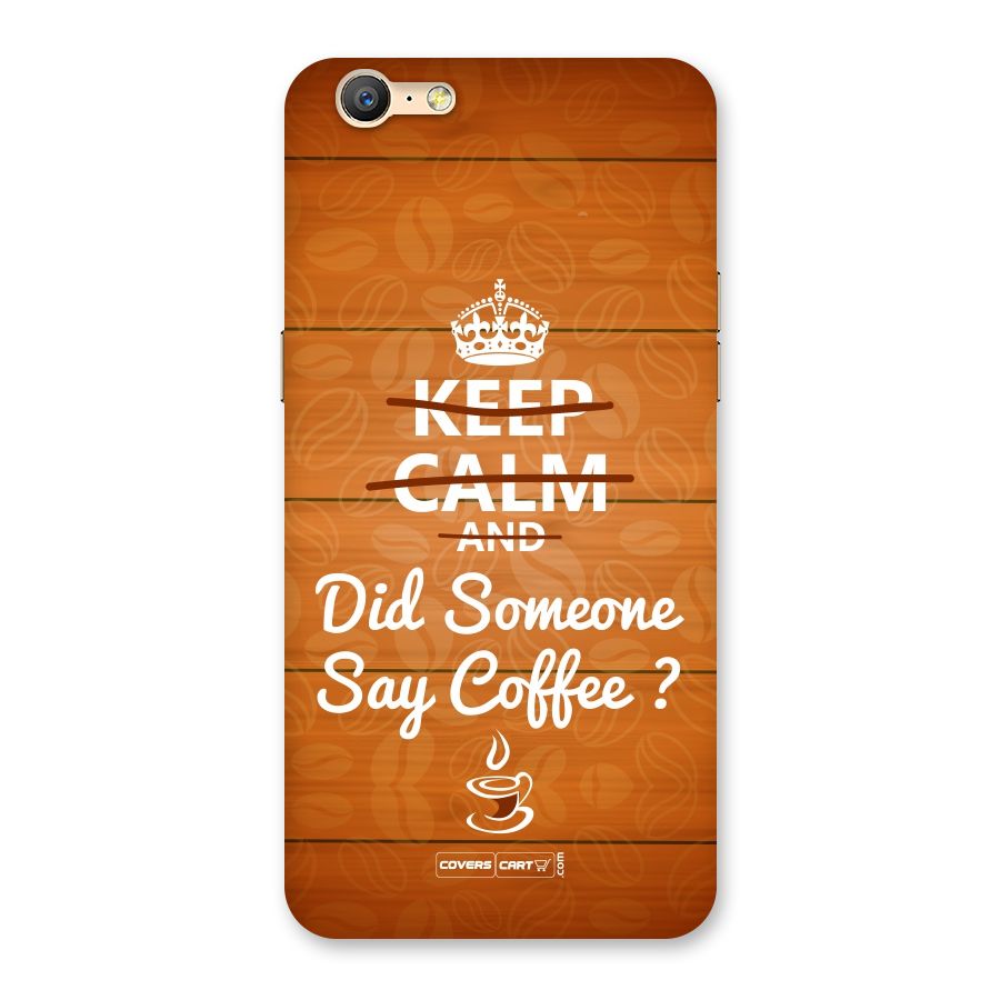 Coffee Ardour Back Case for Oppo A57