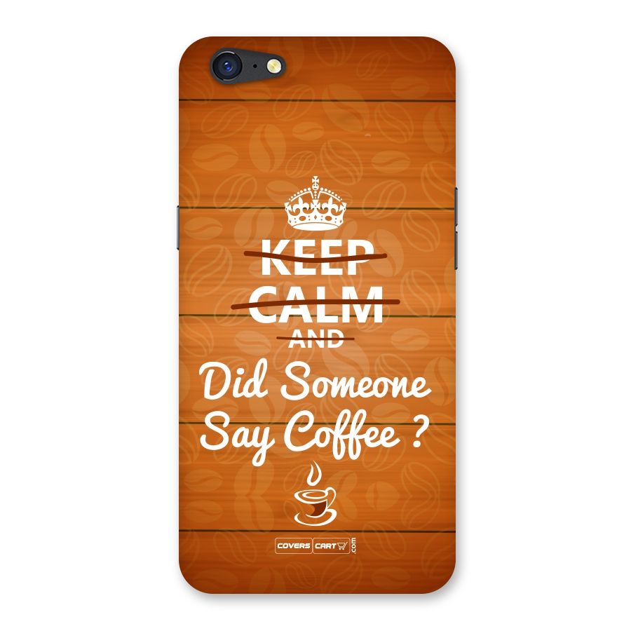 Coffee Ardour Back Case for Oppo A71