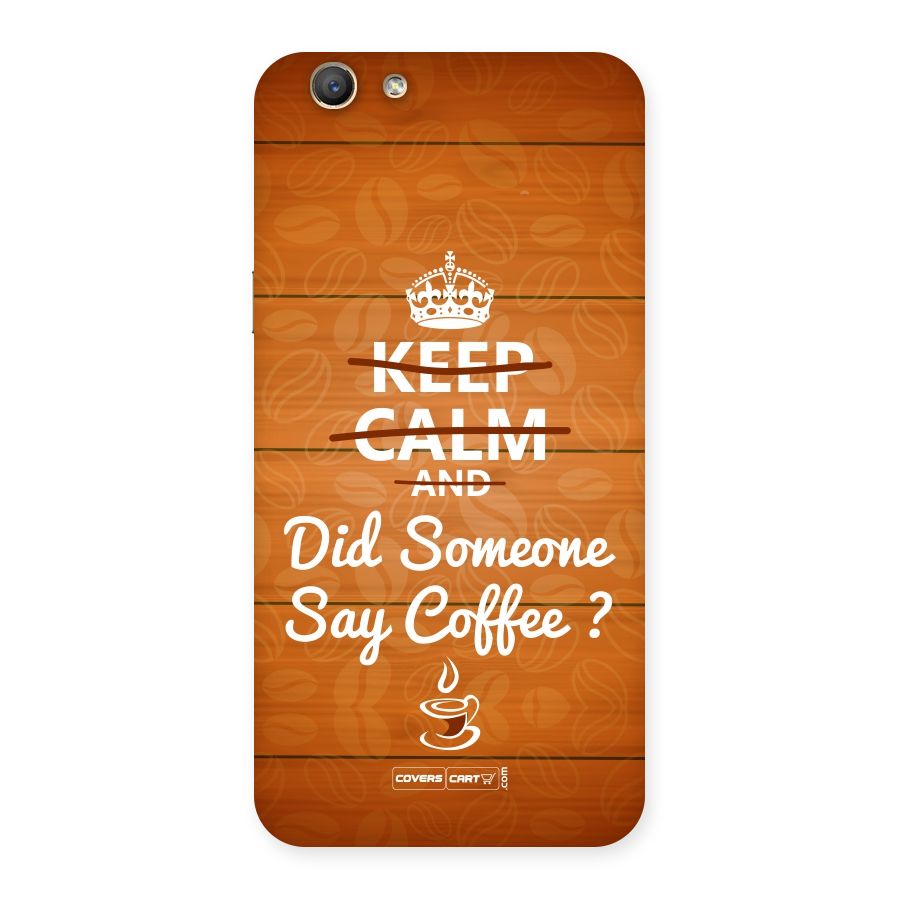 Coffee Ardour Back Case for Oppo F1s