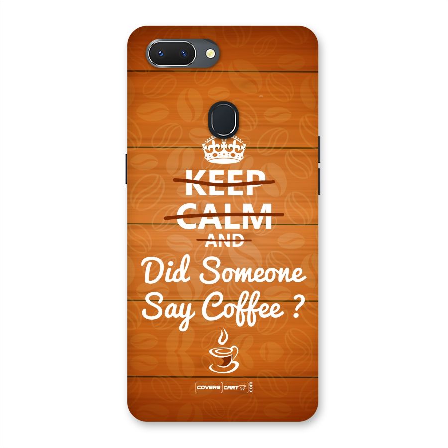 Coffee Ardour Back Case for Oppo Realme 2