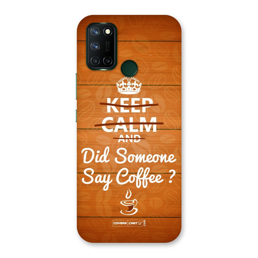 Coffee Ardour Back Case for Realme 7i