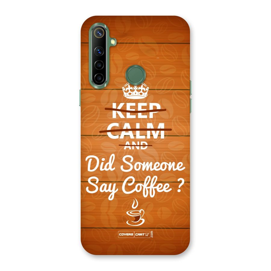 Coffee Ardour Back Case for Realme Narzo 10