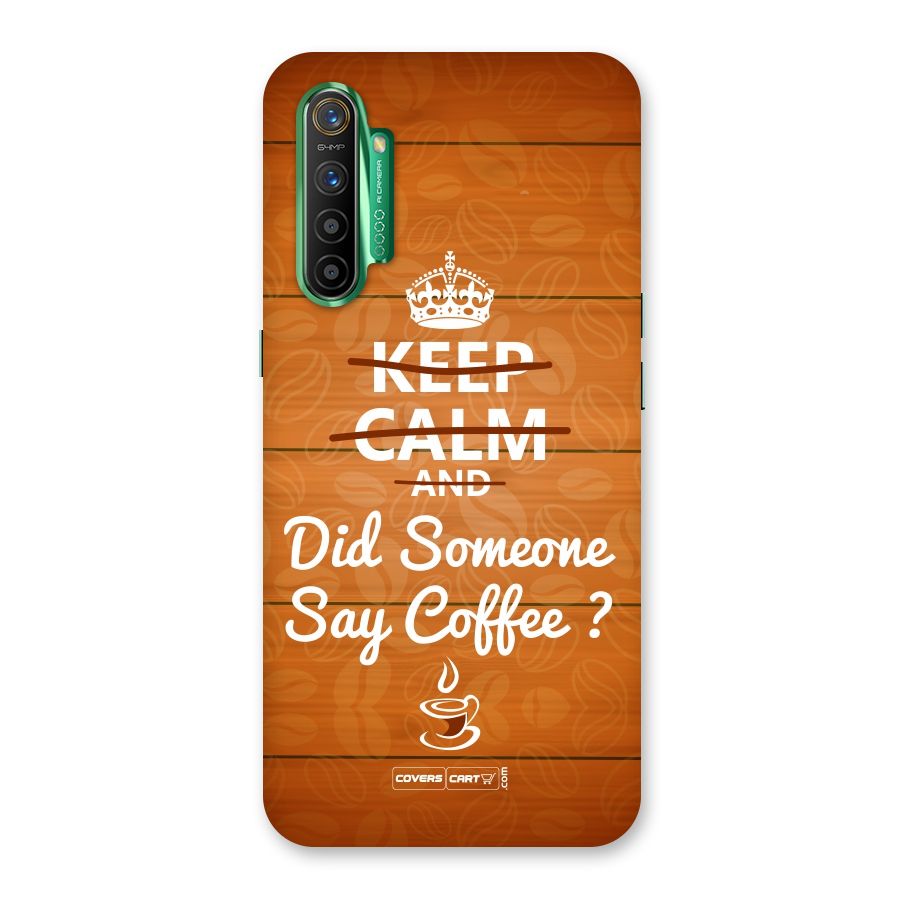 Coffee Ardour Back Case for Realme X2