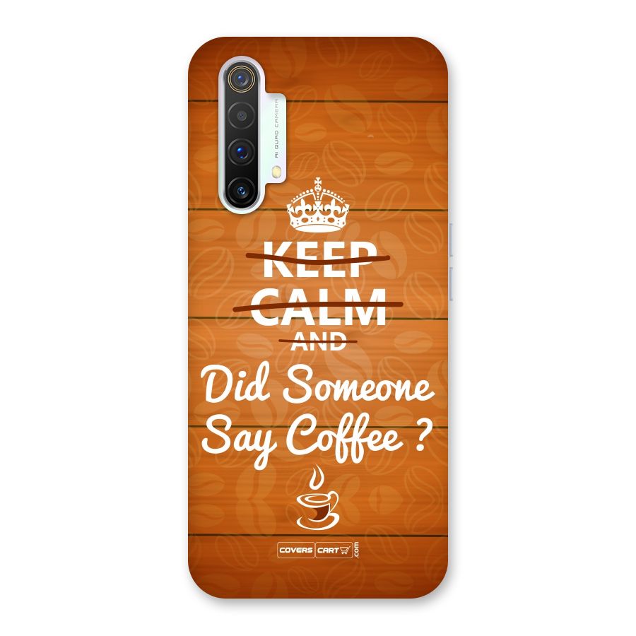 Coffee Ardour Back Case for Realme X3