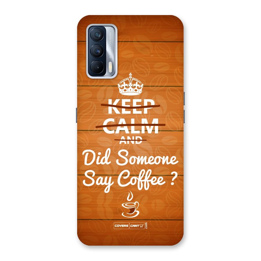 Coffee Ardour Back Case for Realme X7