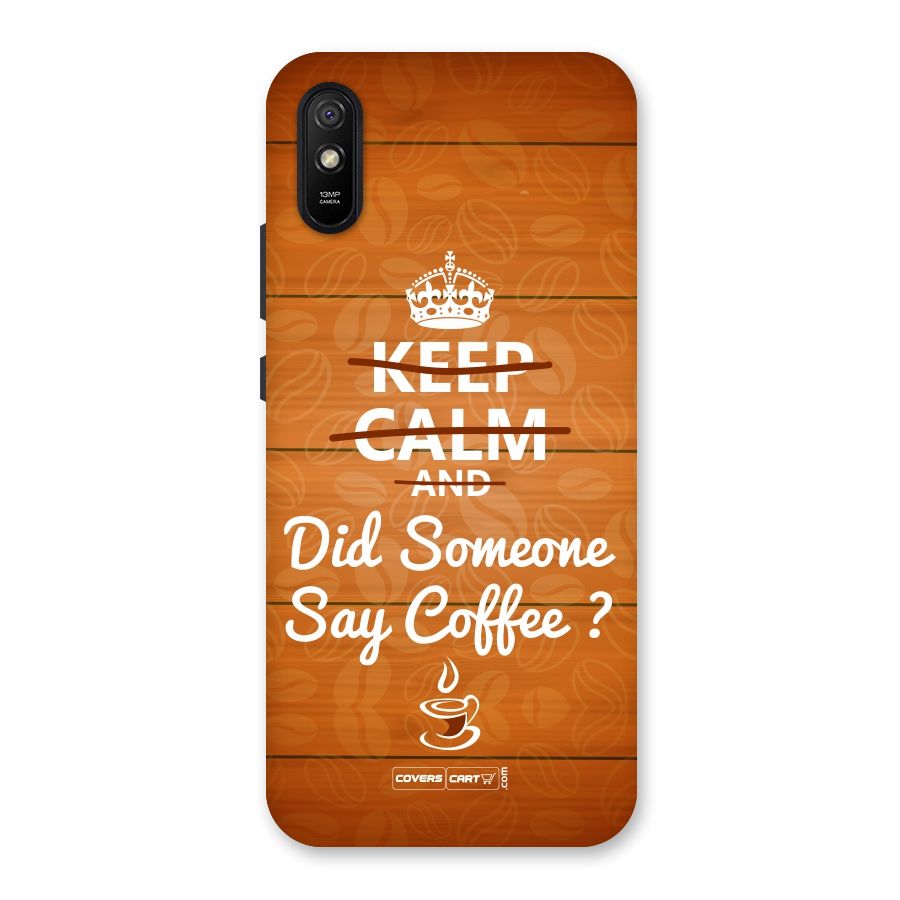 Coffee Ardour Back Case for Redmi 9i