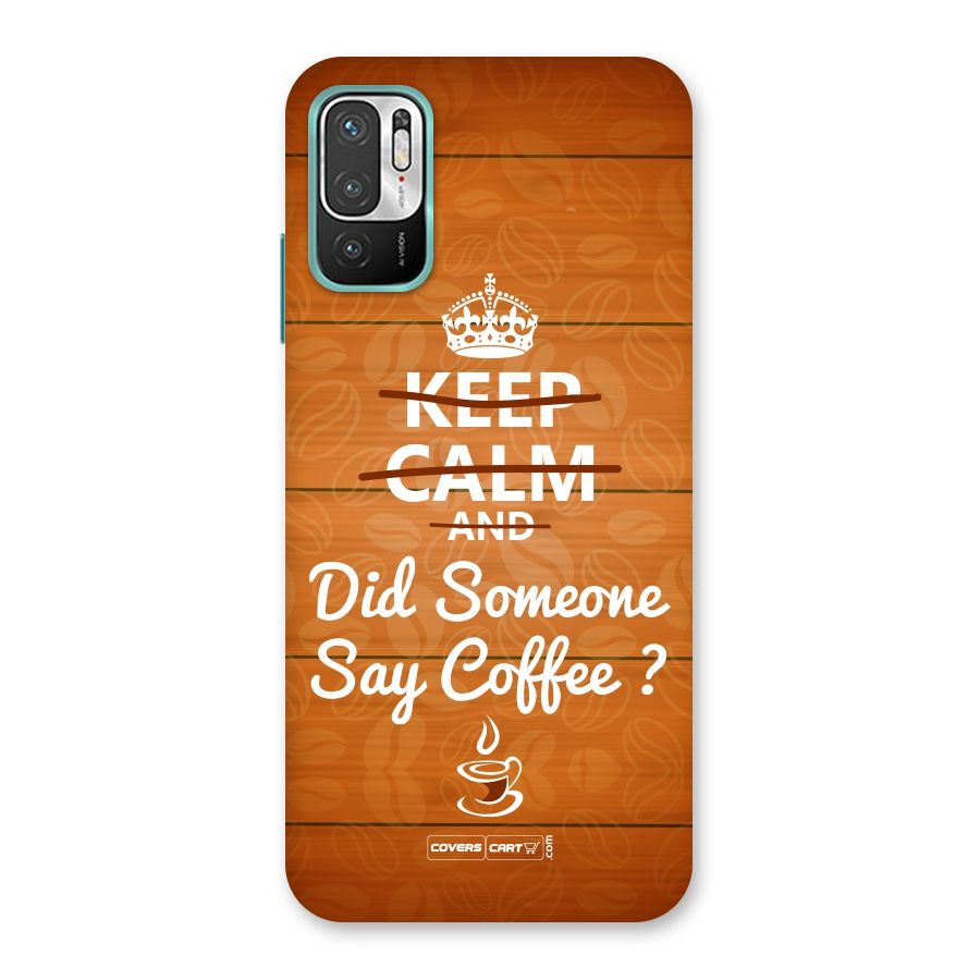 Coffee Ardour Back Case for Redmi Note 10T 5G