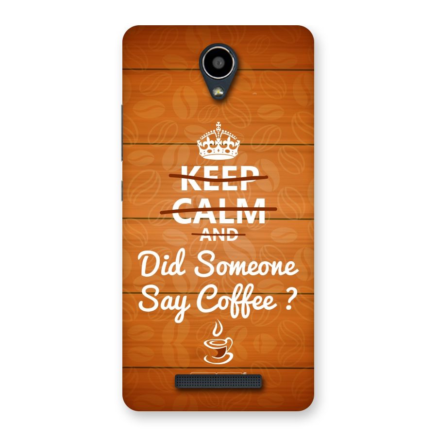 Coffee Ardour Back Case for Redmi Note 2