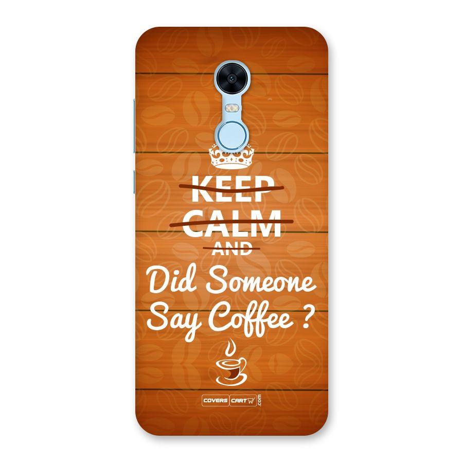 Coffee Ardour Back Case for Redmi Note 5