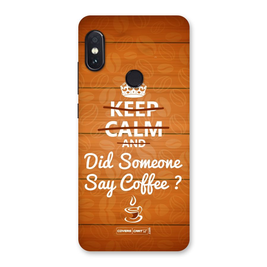 Coffee Ardour Back Case for Redmi Note 5 Pro