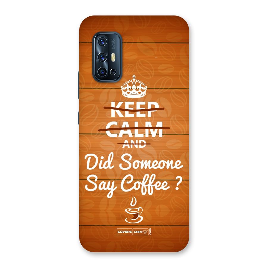 Coffee Ardour Back Case for Vivo V17