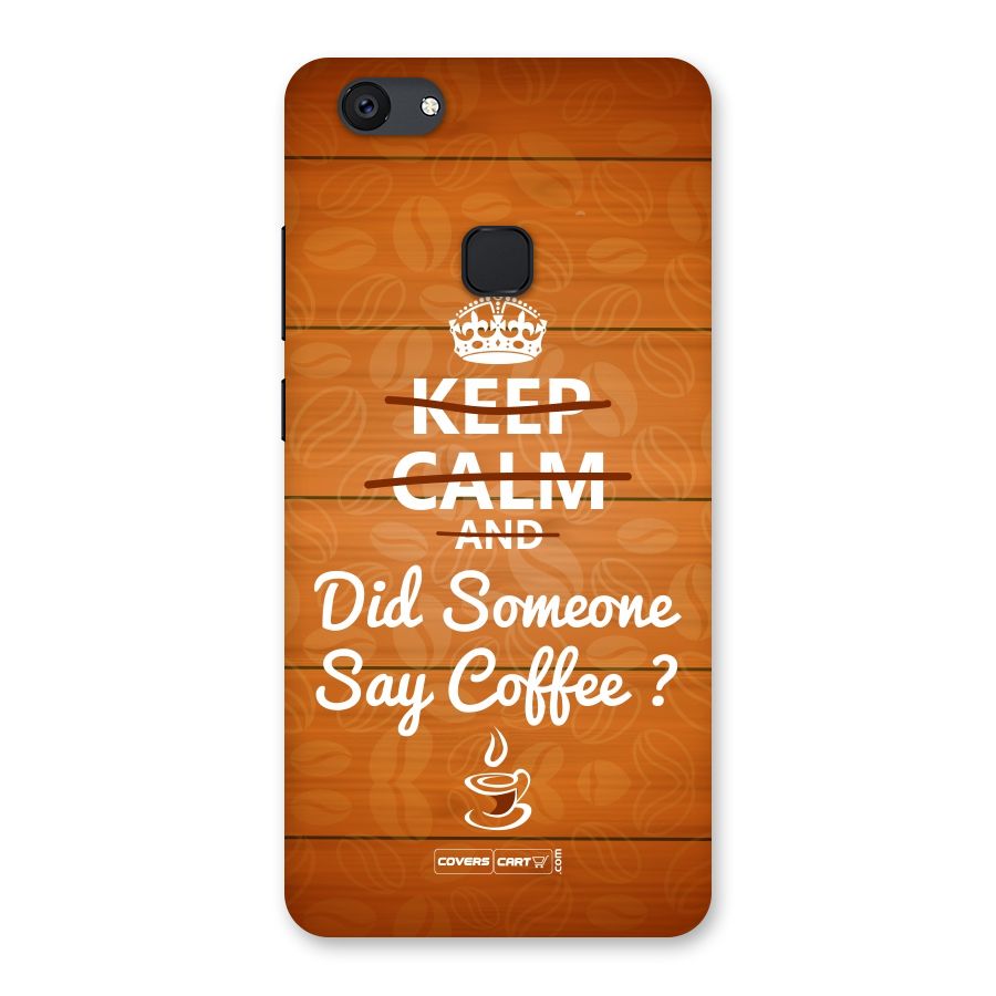 Coffee Ardour Back Case for Vivo V7 Plus