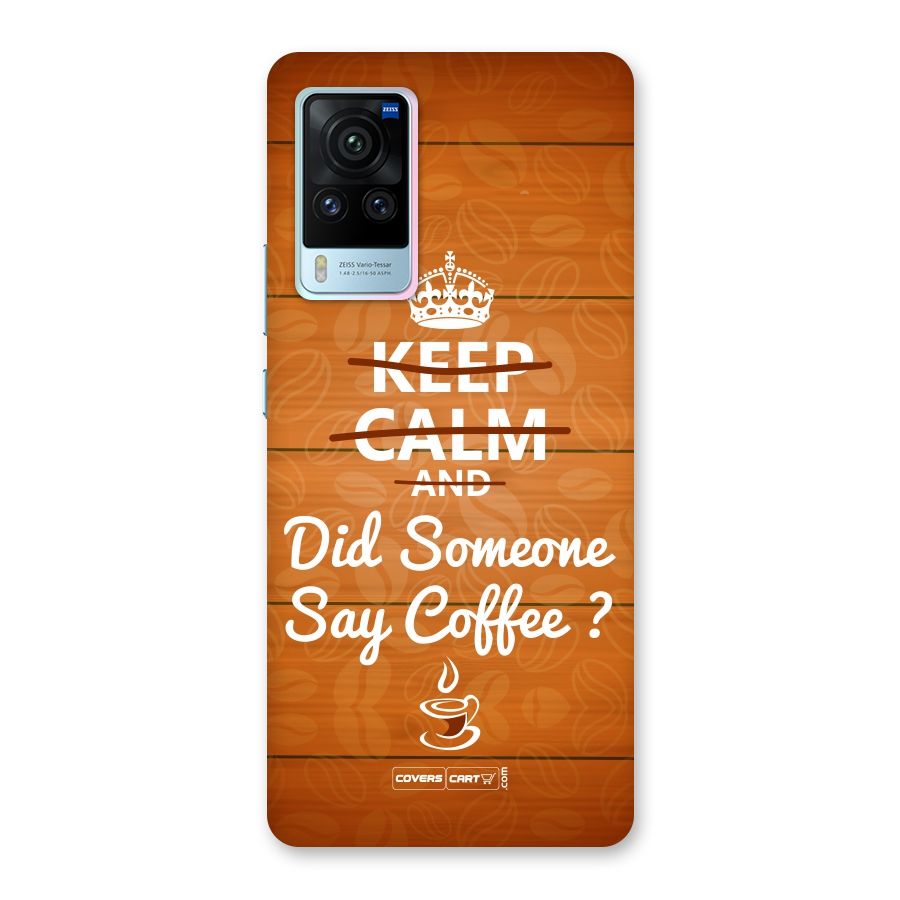Coffee Ardour Back Case for Vivo X60 Pro