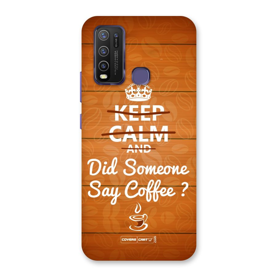 Coffee Ardour Back Case for Vivo Y50