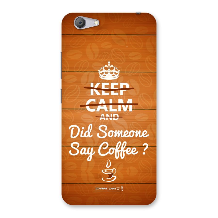 Coffee Ardour Back Case for Vivo Y53