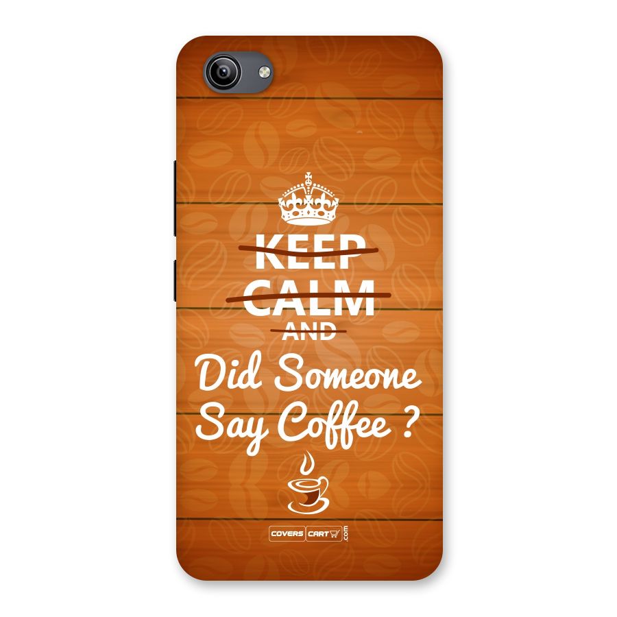 Coffee Ardour Back Case for Vivo Y81i