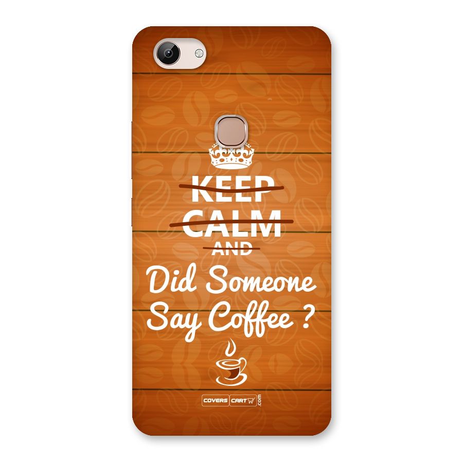 Coffee Ardour Back Case for Vivo Y83