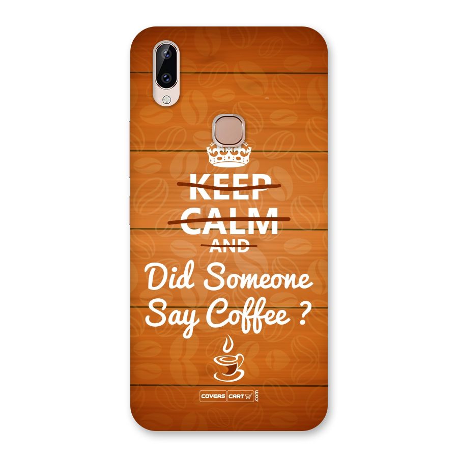 Coffee Ardour Back Case for Vivo Y83 Pro