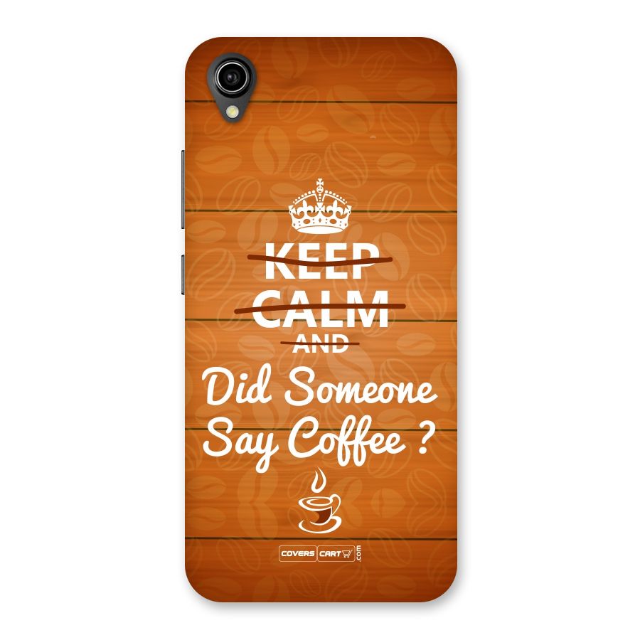 Coffee Ardour Back Case for Vivo Y90